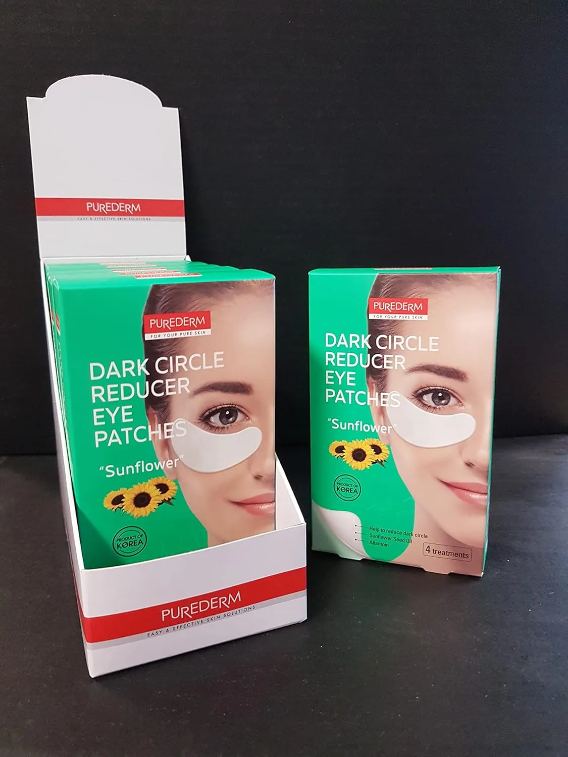 Amirose Purederm Dark Circle Reducer Sunflower Eye Patches