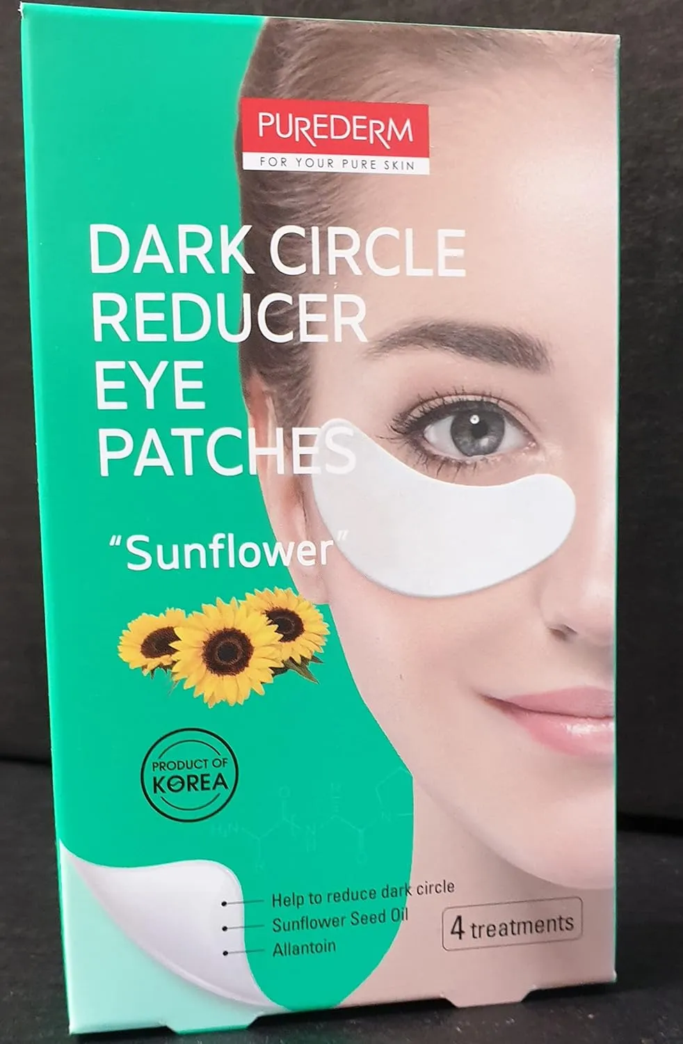 Amirose Purederm Dark Circle Reducer Sunflower Eye Patches