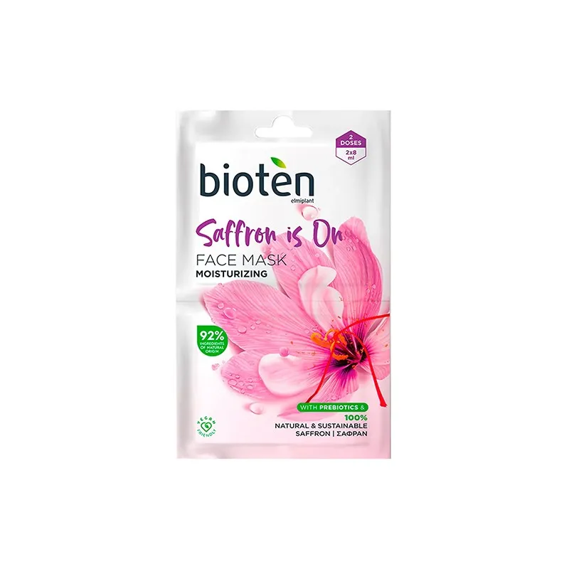 Bioten Saffron - Moisturizing Face Mask 2x8ml