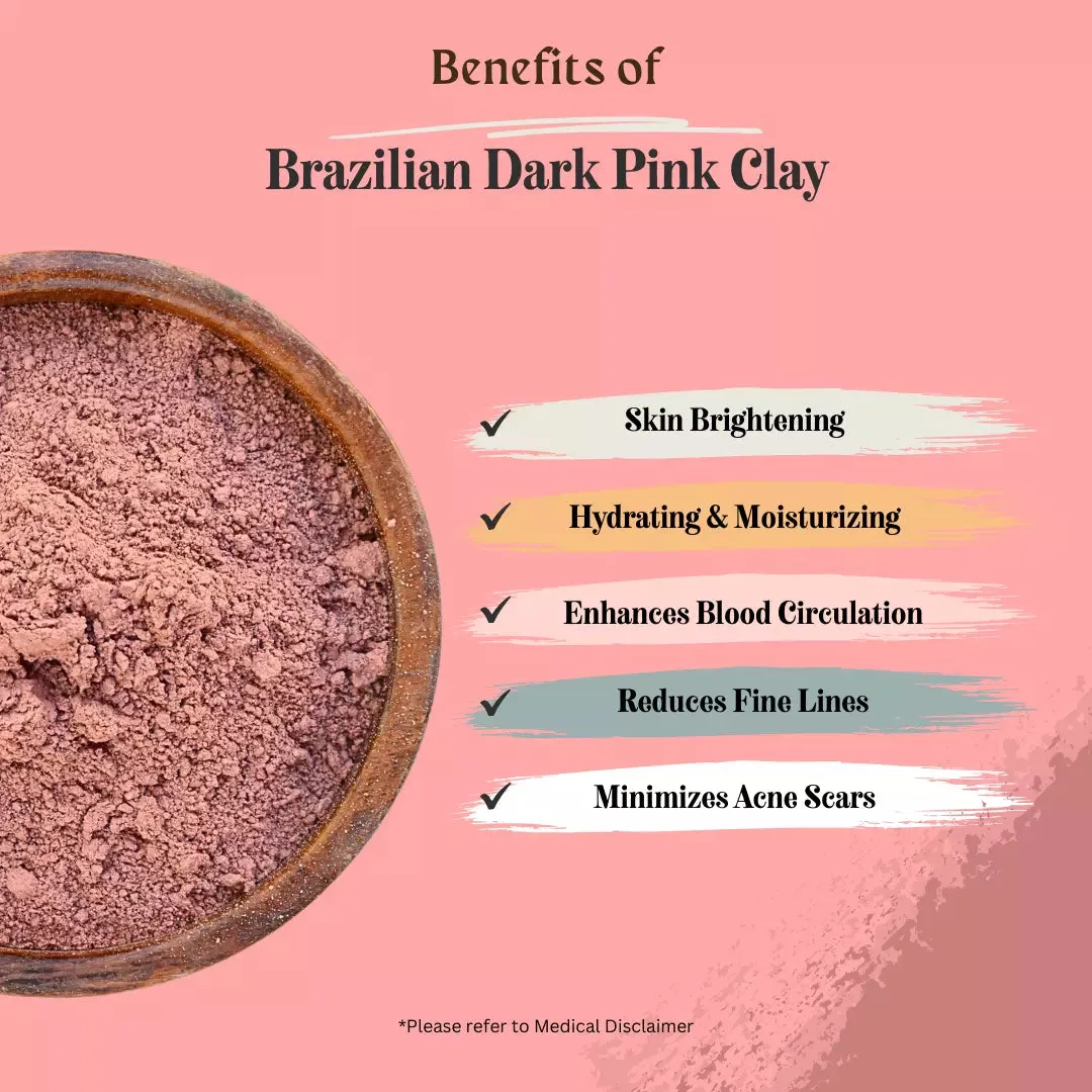 Brazilian Dark Pink clay