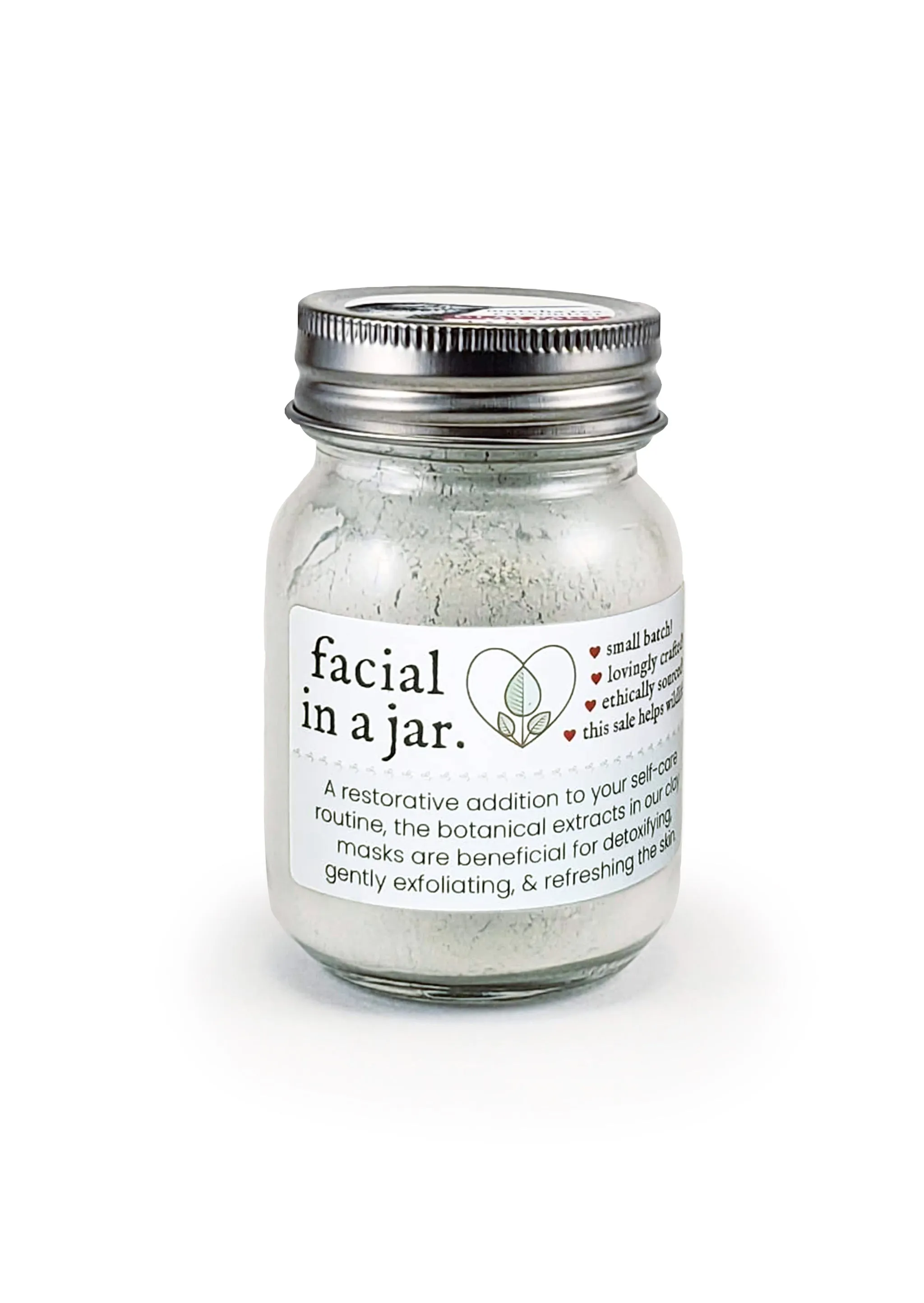 clay face mask ~ purify.