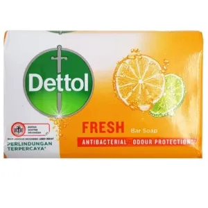 Dettol, Anti Bacterial Bar Soap, Fresh (100g) - 8993560024031