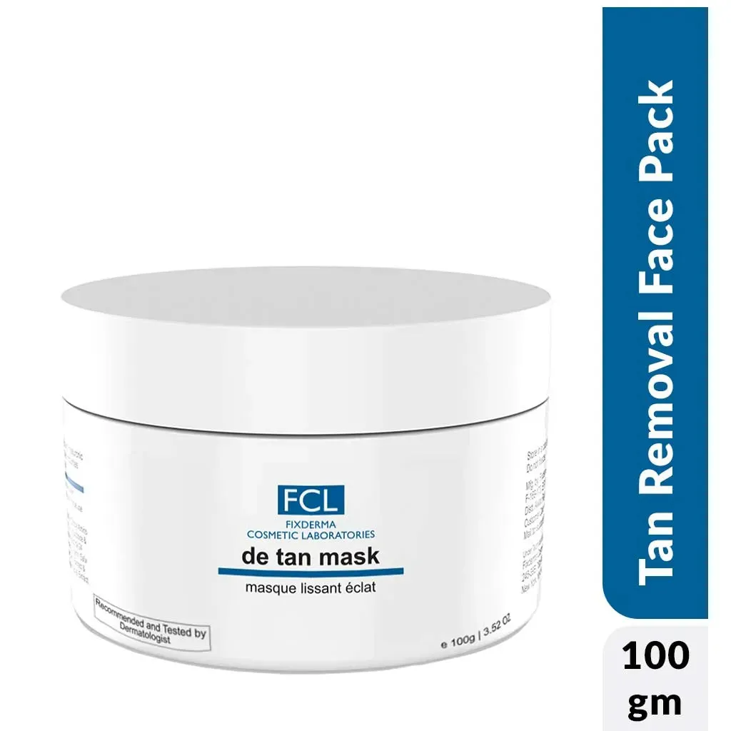 FCL De Tan Face Pack for Instant Tan Removal with 2.5% Milk Protein