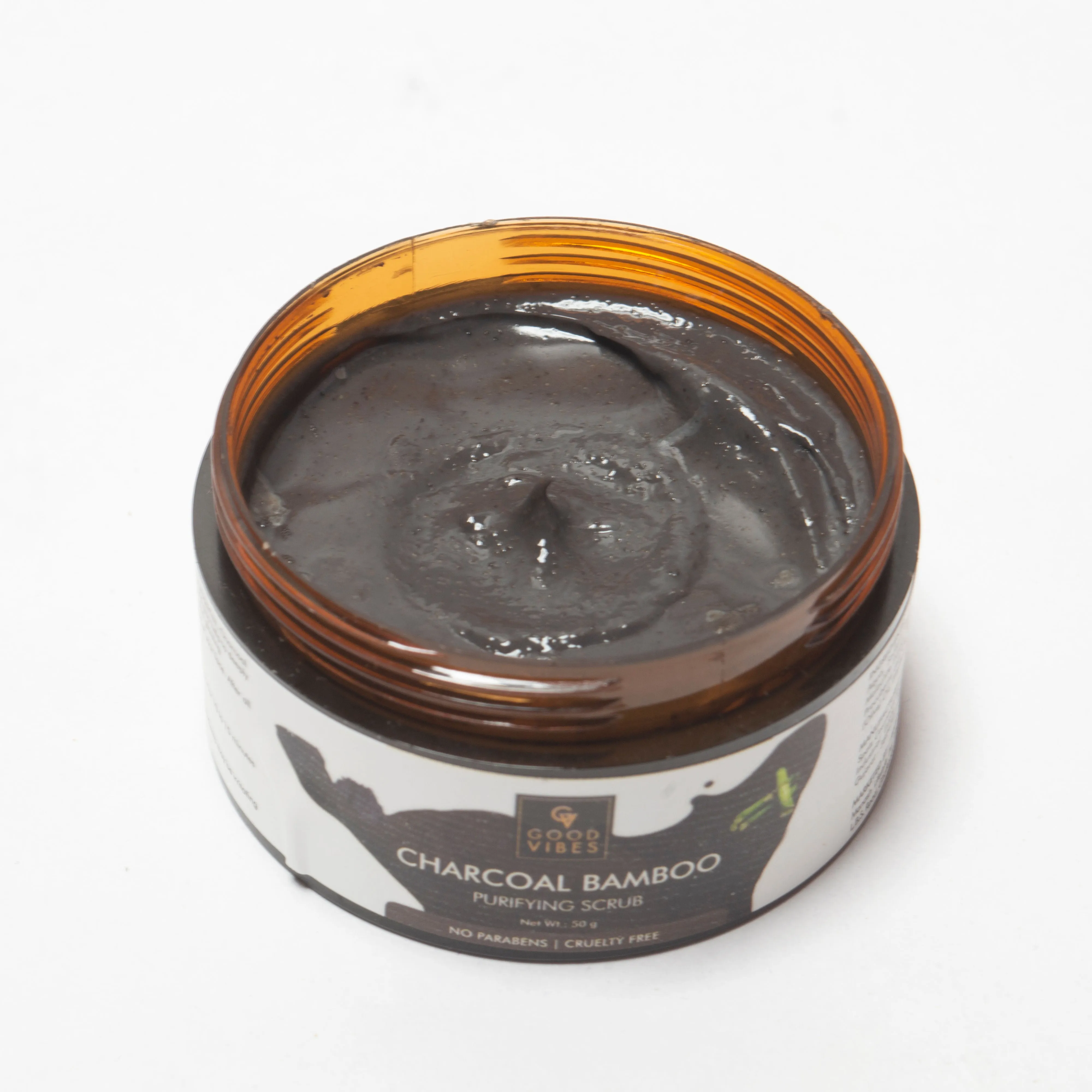 Good Vibes Purifying Scrub - Charcoal Bamboo (50 gm)