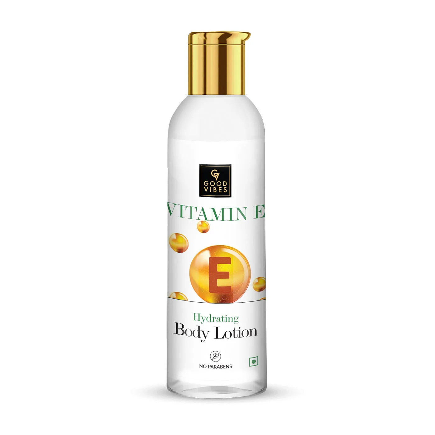 Good Vibes Vitamin E Hydrating Body Lotion | Lightweight, Absorbing, Nourishing | No Parabens, No Sulphates, No Animal Testing (200 ml)