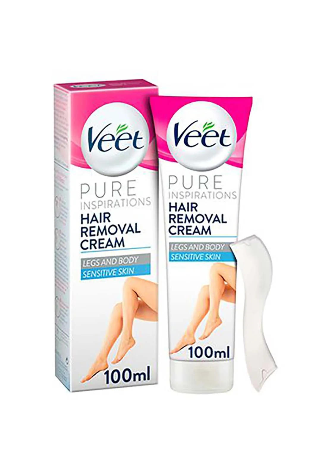 Hair Removal Cream, Legs & Body, Sensitive Skin