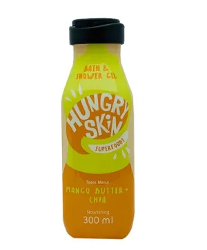 Hungry Hair Superfoods Bath And Shower Gel With Mango Butter Chia