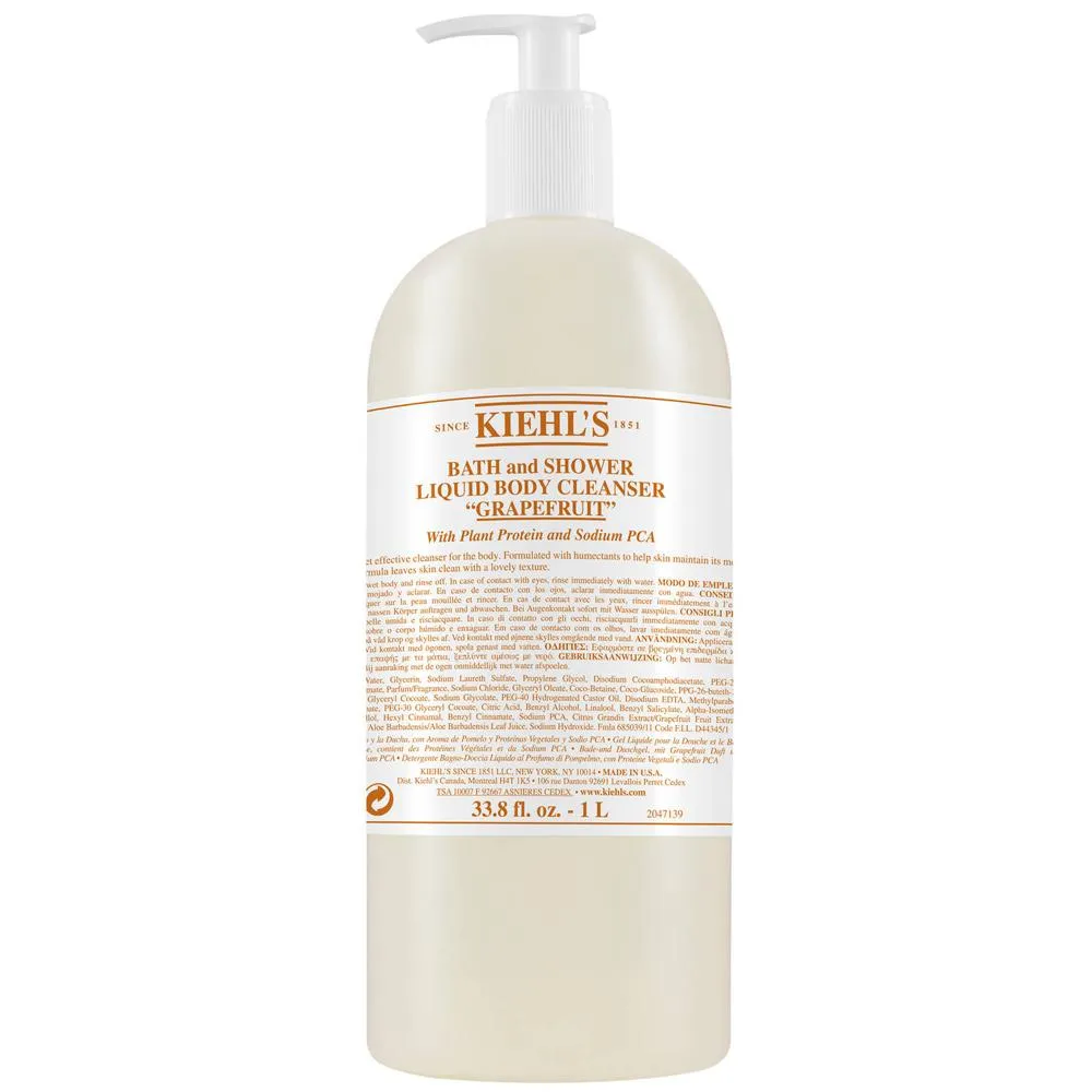 Kiehl's Since 1851 Bath and Shower Liquid Body Cleanser - Grapefruit