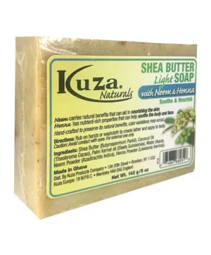 Kuza Naturals Shea Butter Light Soap With Neem