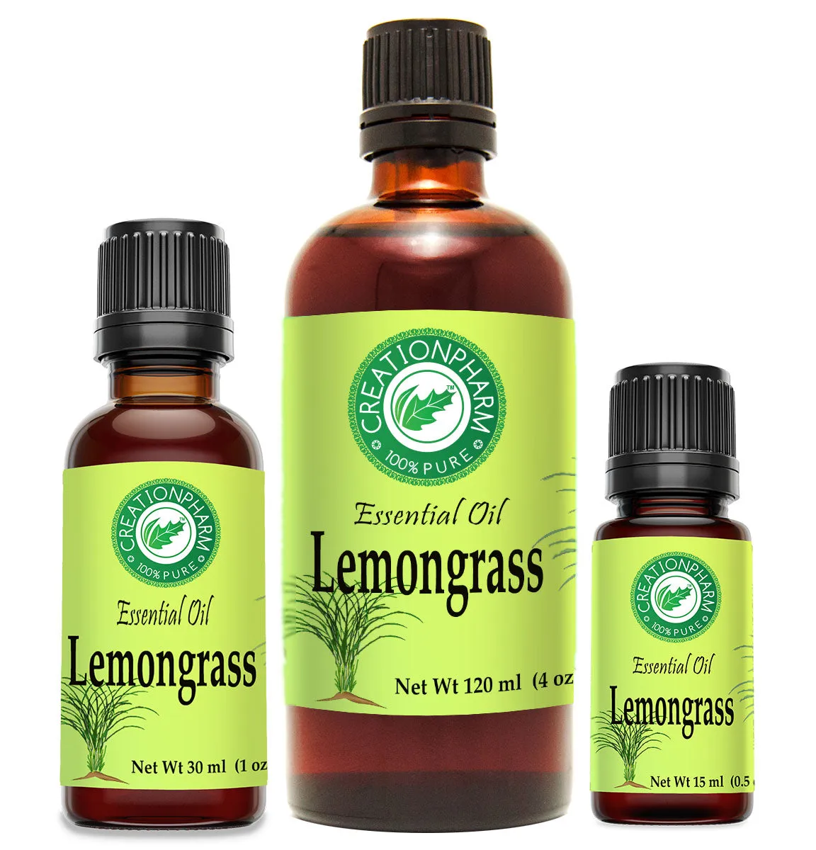 Lemongrass Essential Oil - 100% Pure - Aceite La hierba de limon -  Diffuser & Aromatherapy