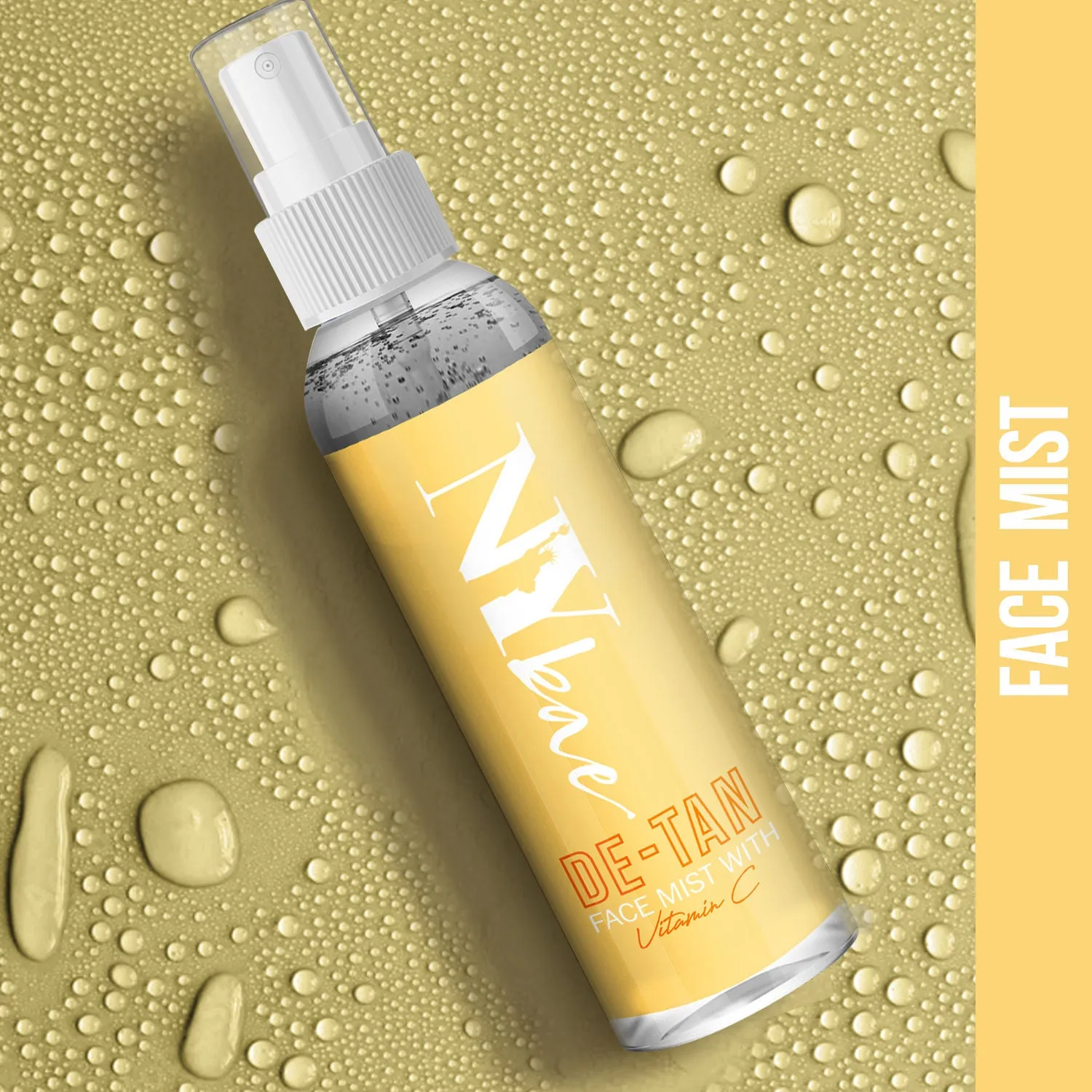 NY Bae De-tan Face Mist With Vitamin C | Prevents Sun Damage | Radiant Skin (110 ml)