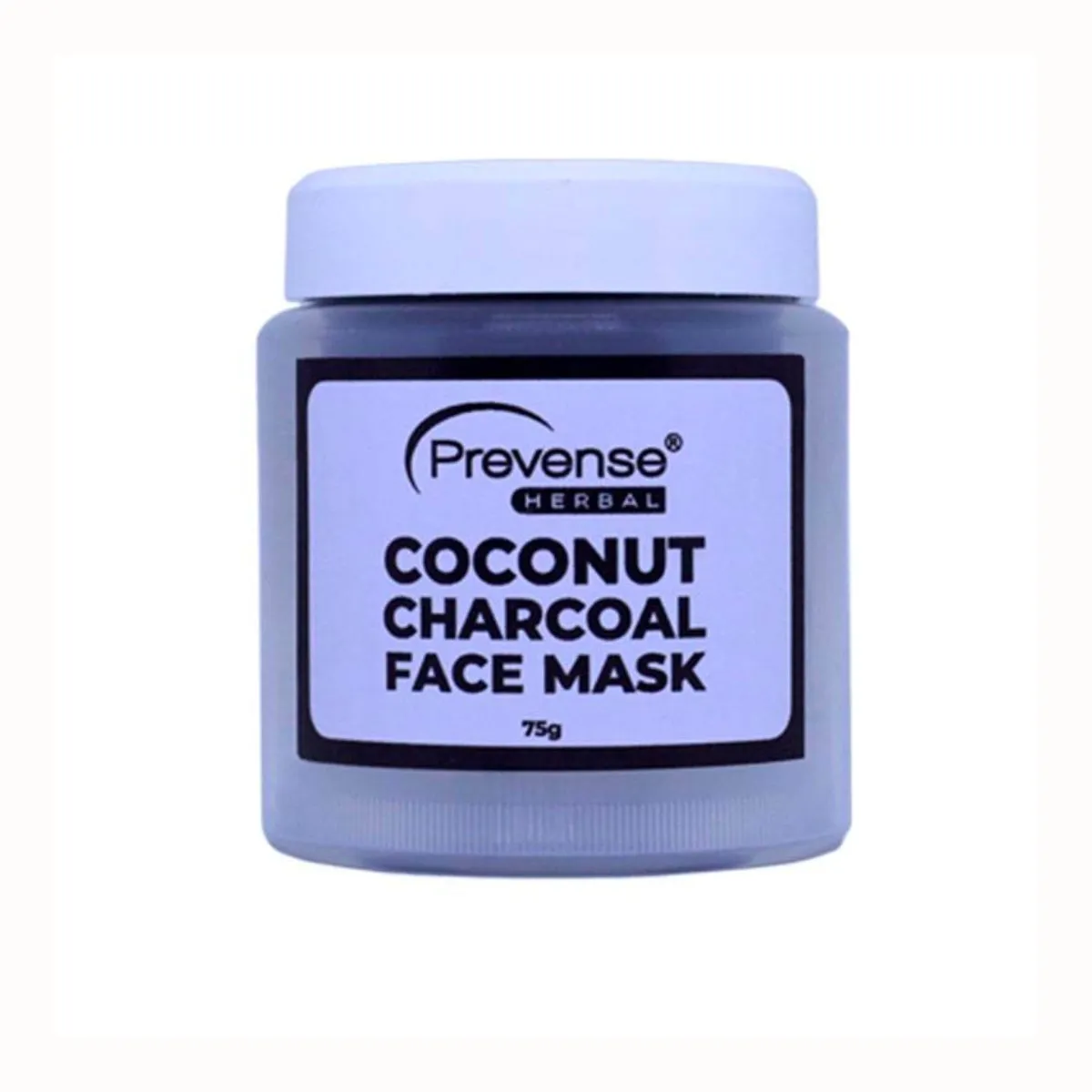 Prevense Coconut Charcoal Facial Mask 75g