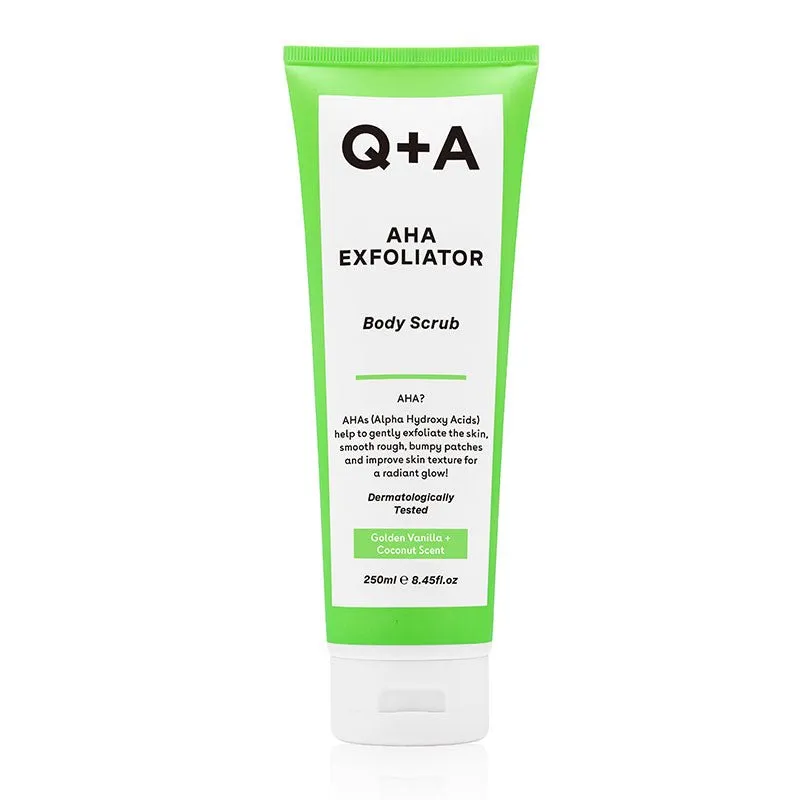 Q A AHA Exfoliator Body Scrub