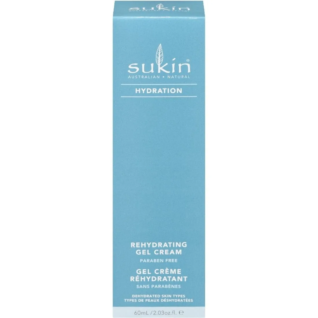 Sukin Hydration Rehydrating Gel Cream, 60 ml