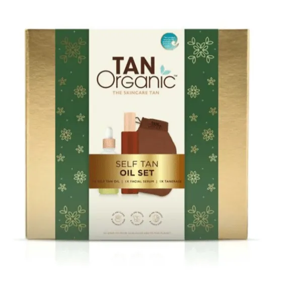 Tan Organic Self Tan Oil 3 Piece Giftset