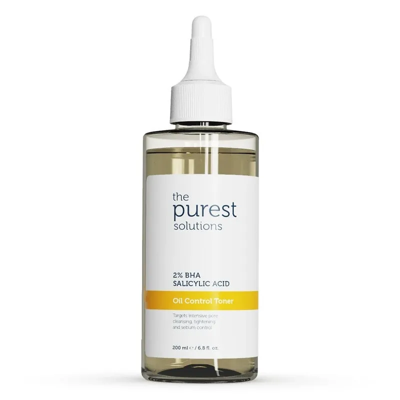 The Purest Solutions 2% BHA Salicylic Acid Oil Control Facial Toner 200ml